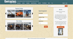 Desktop Screenshot of contractorshotline.com